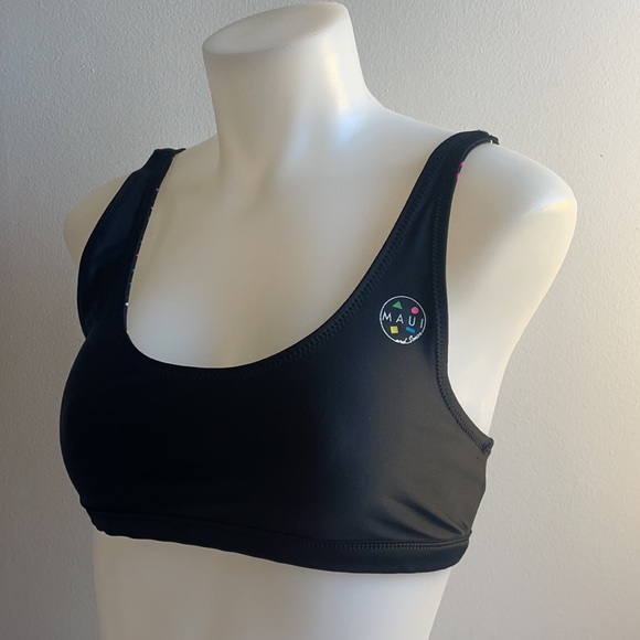 Reversable Bikini Top Maui And Sons XS Palm Trees - Picture 5 of 5